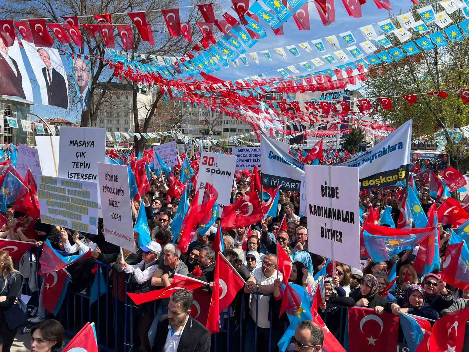 İYİ PARTİ GENEL BAŞKANI MERAL AKŞENER, KENDİSİNE YÖNELİK PKK’LI SÖYLEMLERİNE