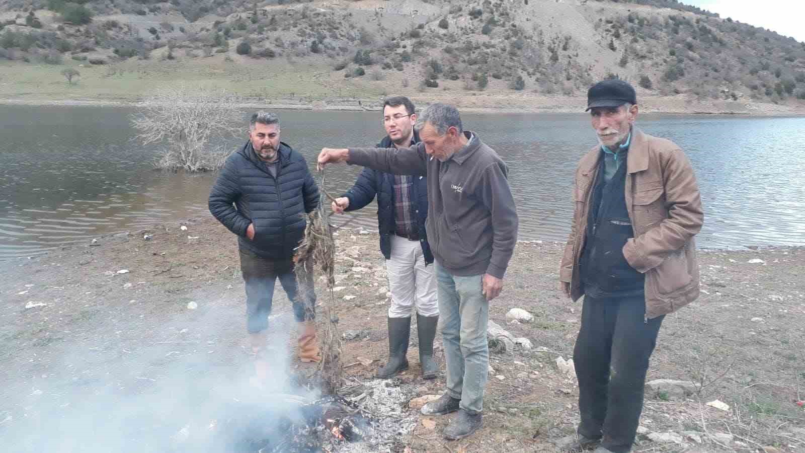 AFYONKARAHİSAR’DA GÖLETLERDE AĞLAR İLE YAPILAN KAÇAK AVCILIĞA TARIM VE ORMAN