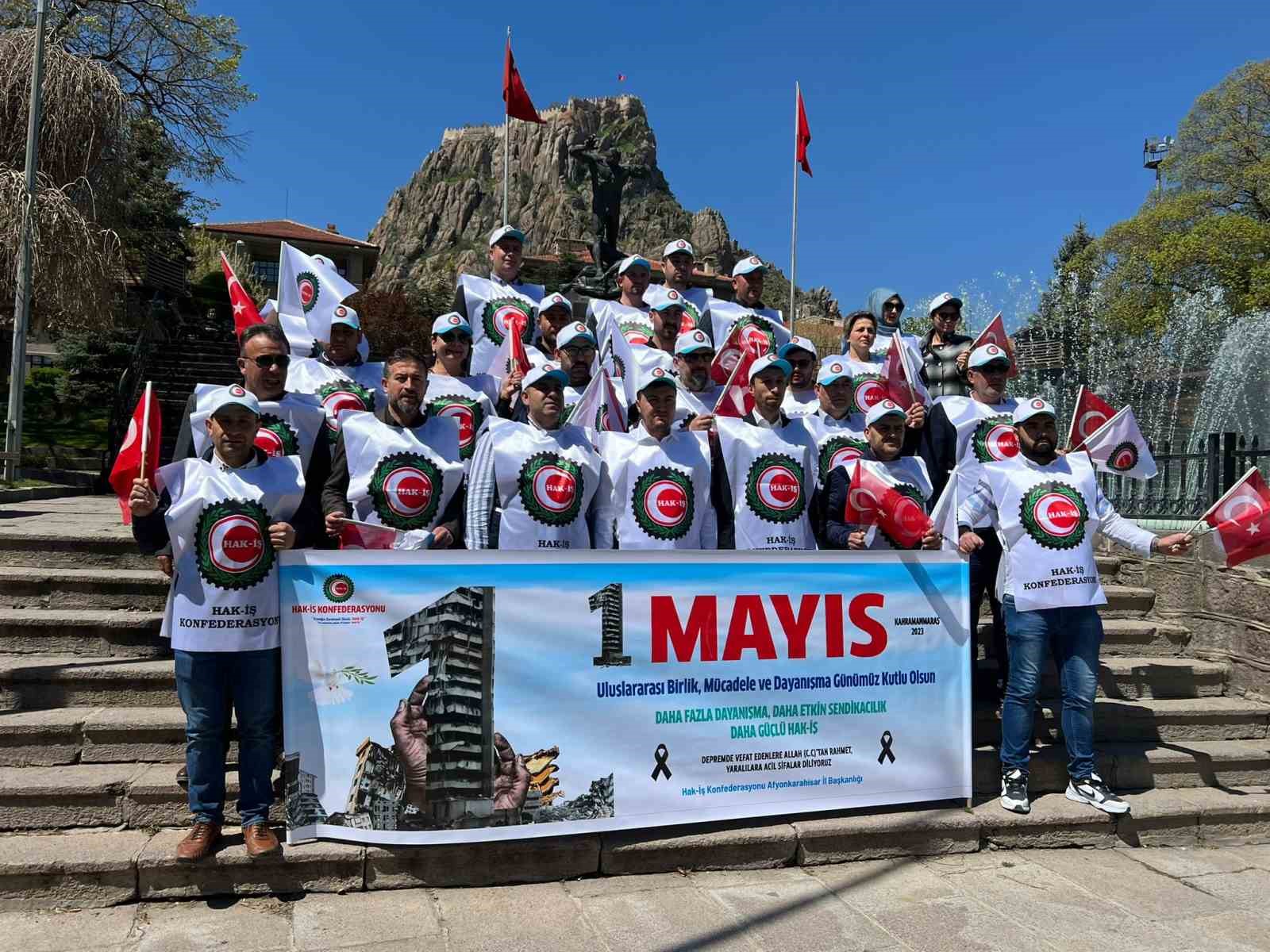 1 MAYIS EMEKÇİLERİN ULUSLARARASI BİRLİK, MÜCADELE VE DAYANIŞMA GÜNÜ DOLAYISIYLA