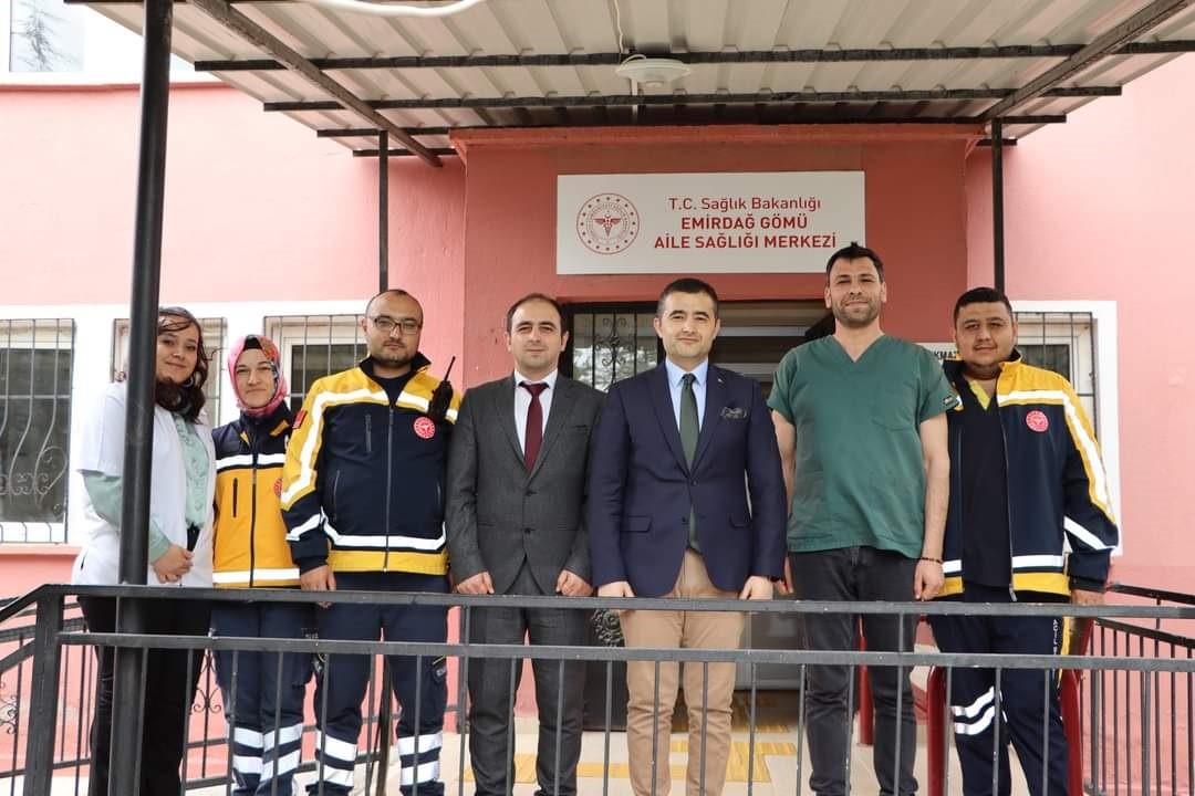 AFYONKARAHİSAR EMİRDAĞ KAYMAKAMI OSMAN BİLİCİ, AİLE SAĞLIĞI MERKEZLERİ’NDE (ASM) KALİTELİ