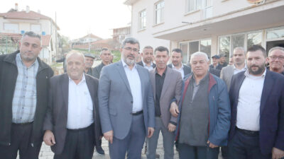   Dinar ilçesinde temaslarda bulunan AK Parti Afyonkarahisar Milletvekili Ali