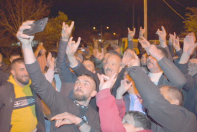 Şuhut ilçesinde seçim çalışmaları kapsamında temaslarda bulunan MHP Afyonkarahisar Milletvekili