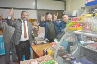   Fethibey ve Erkmen beldelerinde vatandaşlarla buluşan MHP Afyonkarahisar Milletvekili