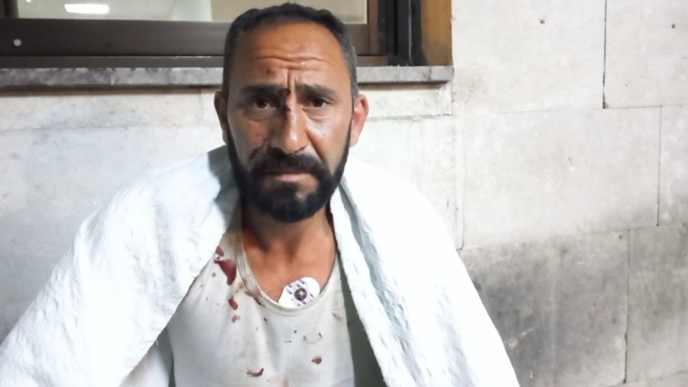 Edirne’de etkili olan kuvvetli fırtına ve sağanak yağışın, bir fabrikanın