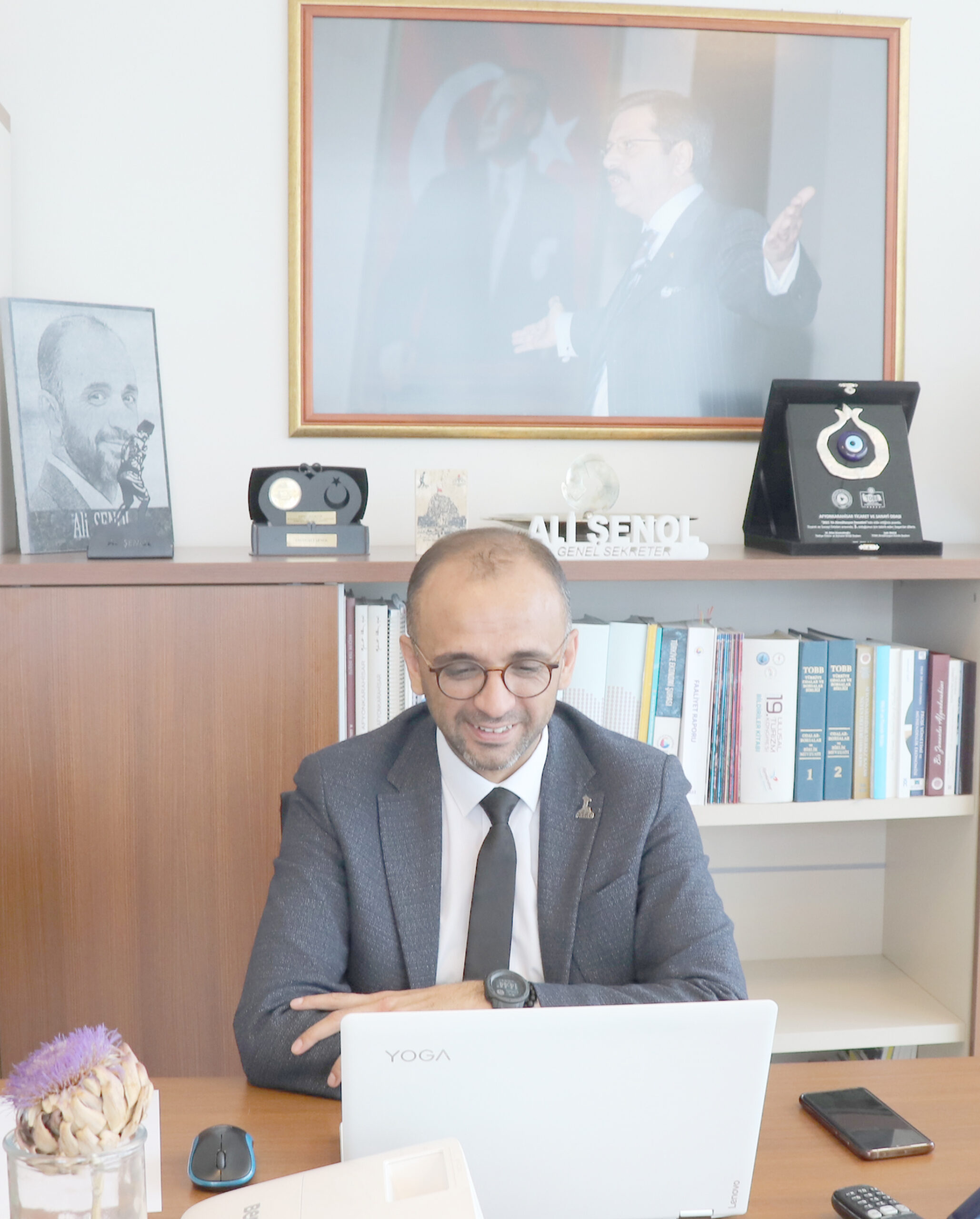 Afyonkarahisar’da, Türkiye Odalar ve Borsalar Birliği’ne bağlı olarak hizmet veren