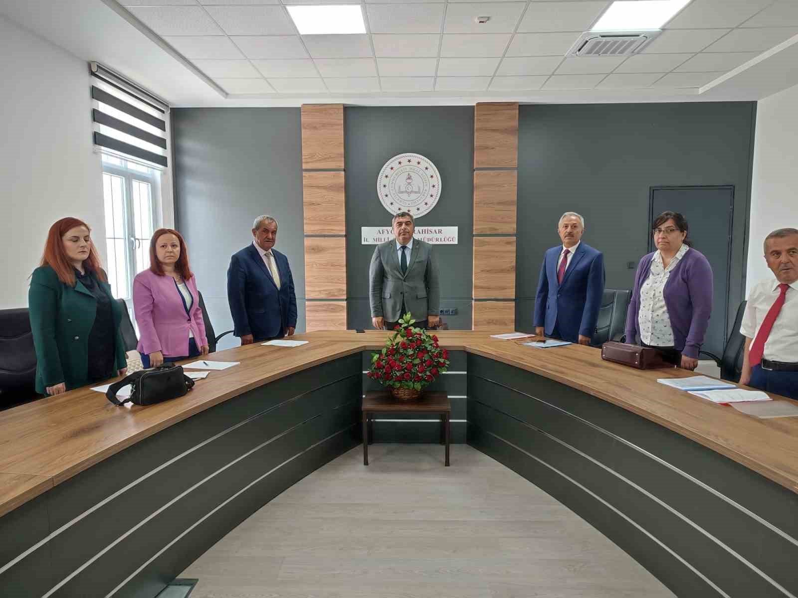 AFYONKARAHİSAR İL MİLLİ EĞİTİM MÜDÜRÜ MİRAÇ SÜNNETCİ, EĞİTİM MÜFETTİŞLERİNİN YIL