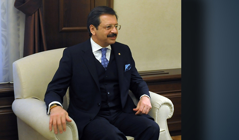 Türkiye Odalar ve Borsalar Birliği (TOBB) Başkanı M. Rifat Hisarcıklıoğlu,