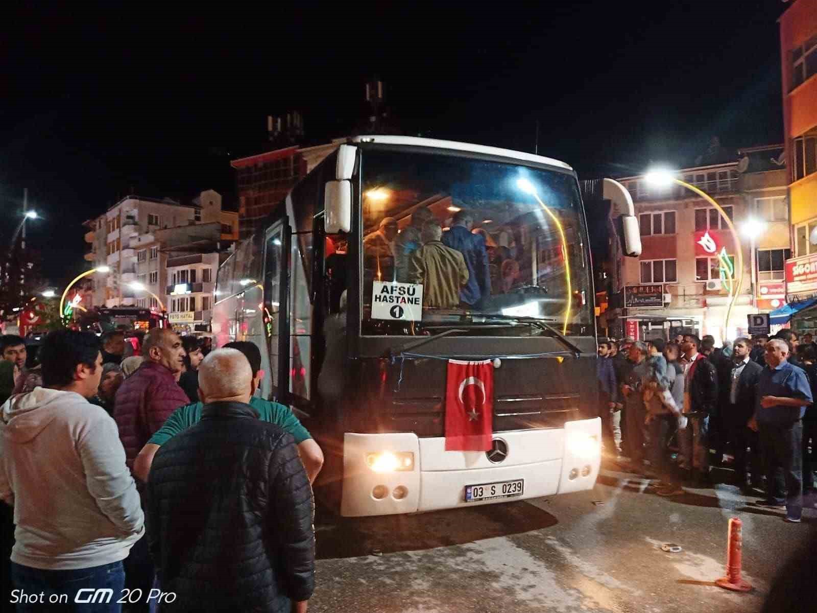 DİYANET İŞLERİ BAŞKANLIĞI ORGANİZESİ İLE AFYONKARAHİSAR’IN SANDIKLI İLÇESİNDEN KUTSAL TOPRAKLARA