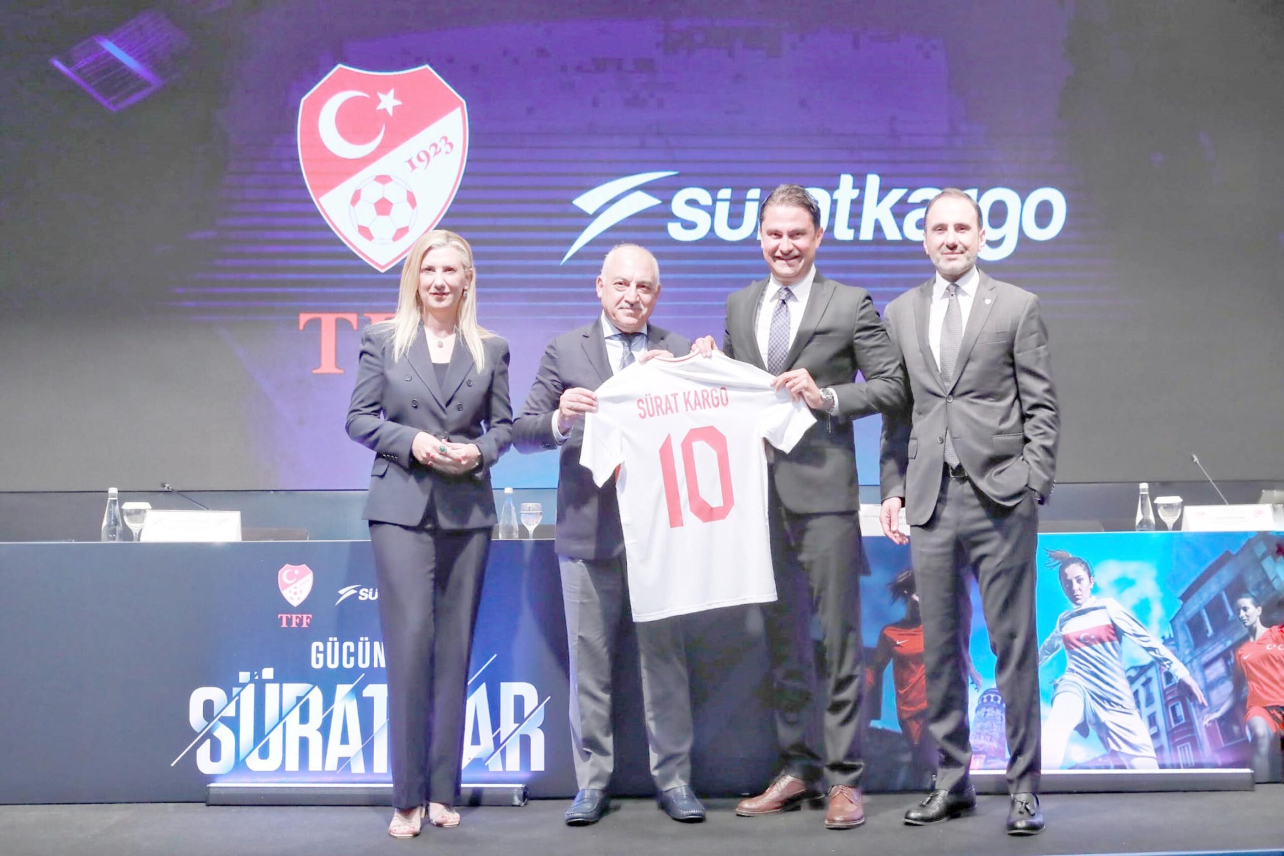 Türkiye Futbol Federasyonu, kadın futbolunun gelişimi için Sürat Kargo ile