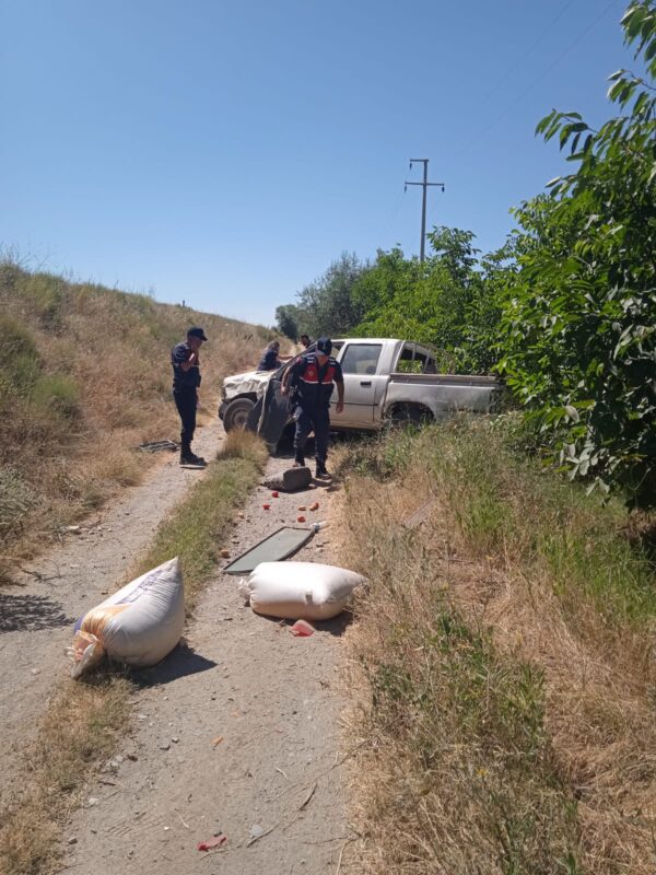 Afyonkarahisar’da meydana gelen kazada 1 kişi öldü, 1 kişi ağır