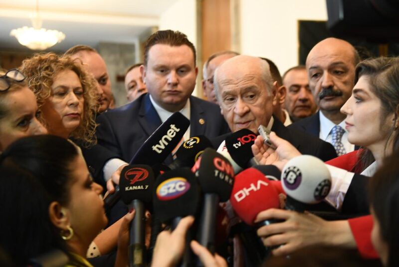 Milliyetçi Hareket Partisi Genel Başkanı Devlet Bahçeli, “8 bin 77