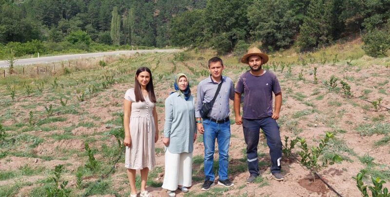 Kütahya’nın Hisarcık ilçesi Güldüren köyünde Ziraat Mühendisi Tunahan Arslan, 7