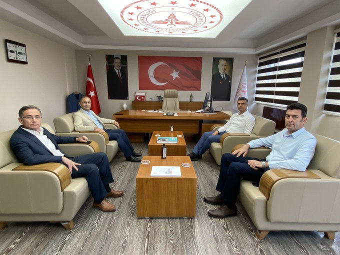 AK Parti Afyonkarahisar Milletvekili Dr. Hasan Arslan kurum ziyaretleri kapsamında
