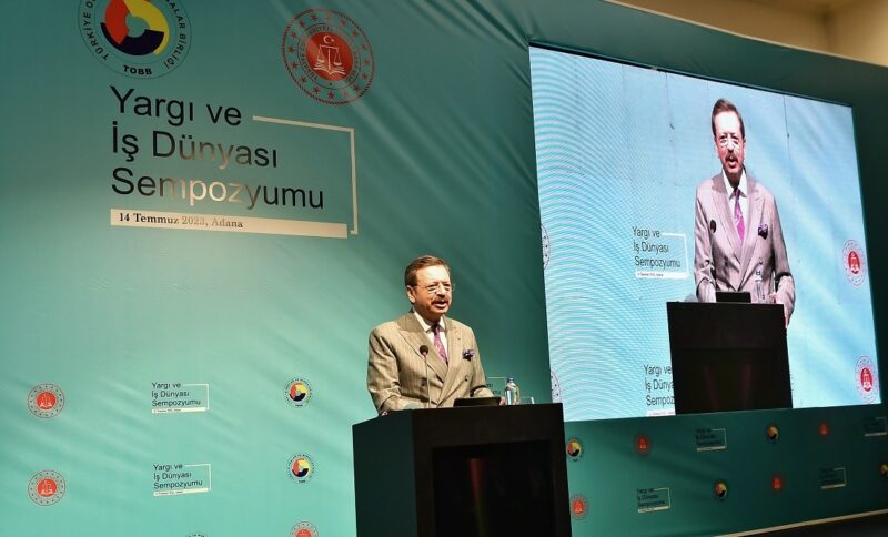 Türkiye Odalar ve Borsalar Birliği (TOBB) Başkanı M. Rifat Hisarcıklıoğlu,