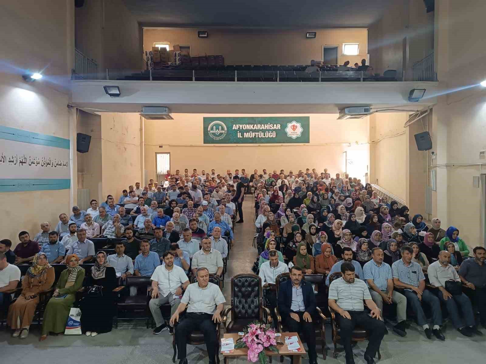 AFYONKARAHİSAR İL MÜFTÜLÜĞÜ AİLE VE DİNİ REHBERLİK BÜROSU İLE AİLE