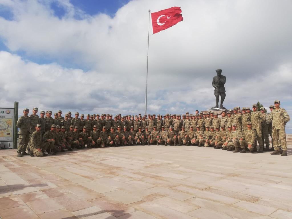 MİLLİ SAVUNMA ÜNİVERSİTESİ KARA HARP OKULU’NDA EĞİTİMLERİNE DEVAM EDEN BİRİNCİ