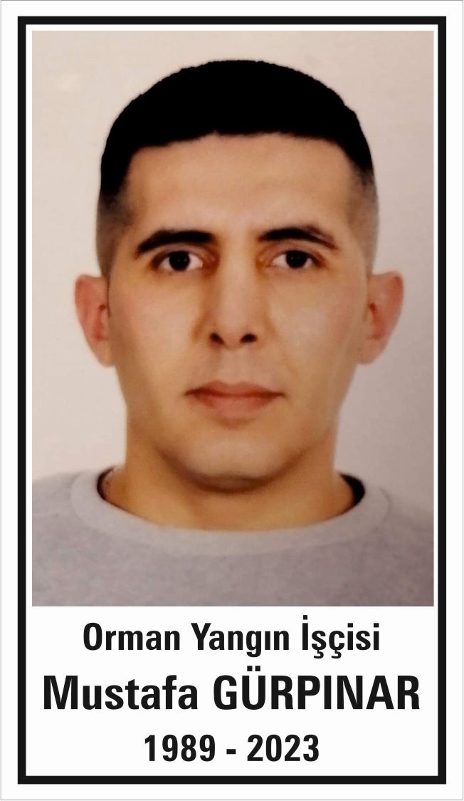 İZMİR’İN MENDERES İLÇESİNDE ÇIKAN ORMAN YANGININA MÜDAHALE SIRASINDA HAYATINI KAYBEDEN