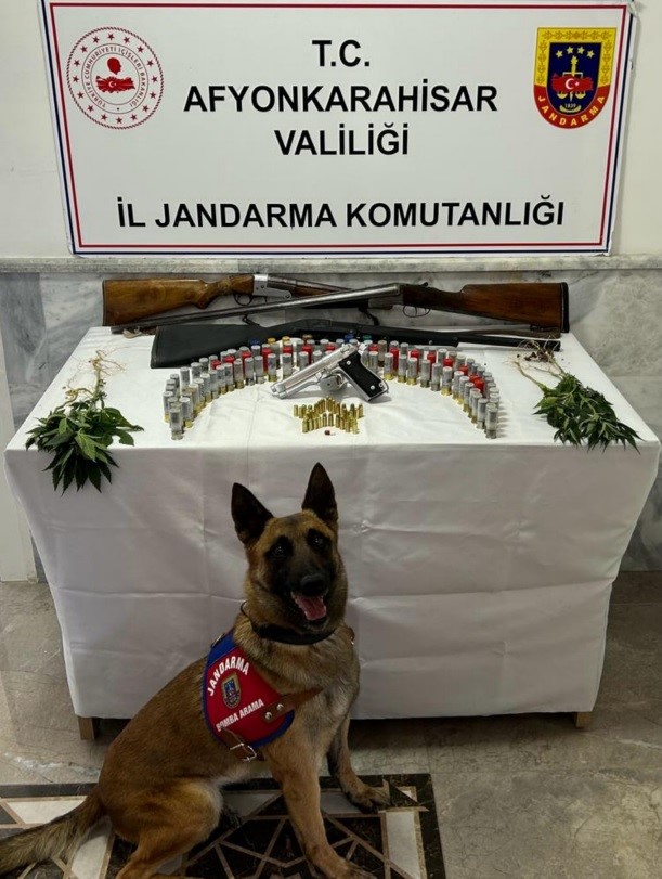 JANDARMA SİLAH VE KENEVİR ELE GEÇİRDİ