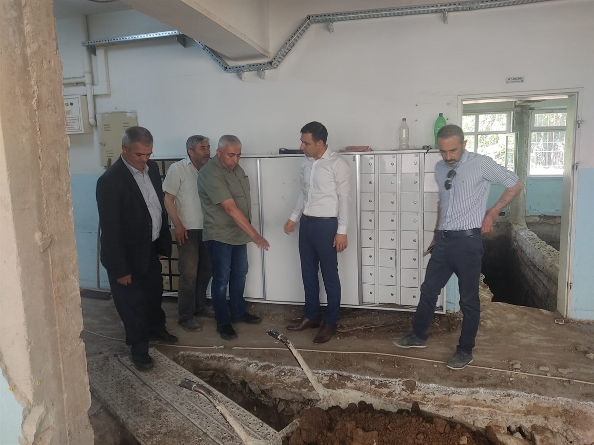 KAYMAKAM SÜLÜN, GÜÇLENDİRME ÇALIŞMASI YAPILAN OKULLARI İNCELDİ