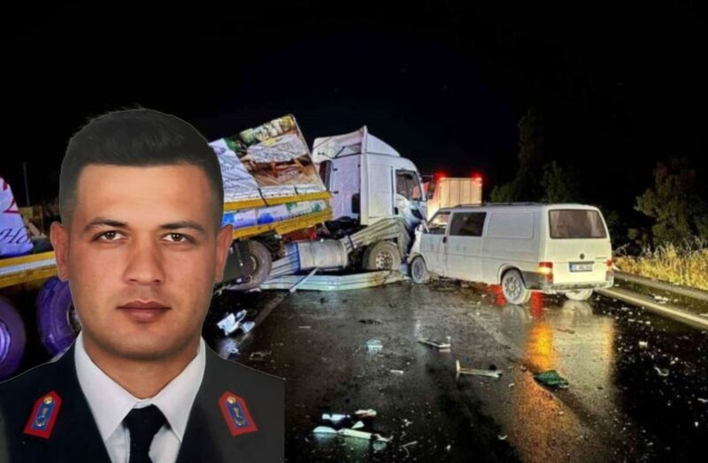 Afyonkarahisar’da meydana gelen trafik kazası sonrası yol güvenliği için önlem