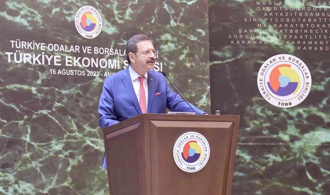 TOBB Başkanı M. Rifat Hisarcıklıoğlu, “Bizler için en önemlisi, bugünkü