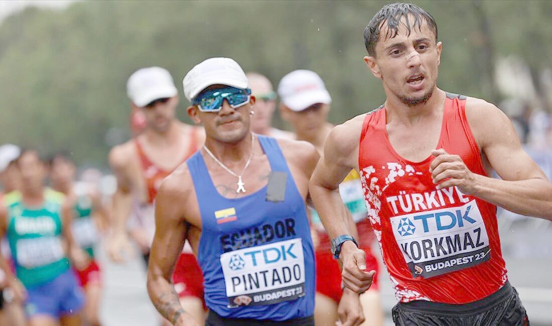 Milli atlet Salih Korkmaz Olimpiyat kotasını aldı! Milli atlet Salih Korkmaz, Macaristan’da düzenlenen 19. Dünya Atletizm Şampiyonası’nda