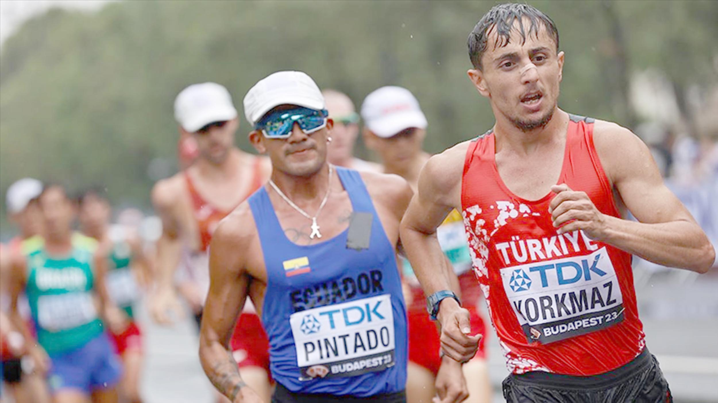 Milli atlet Salih Korkmaz, Macaristan’da düzenlenen 19. Dünya Atletizm Şampiyonası’nda