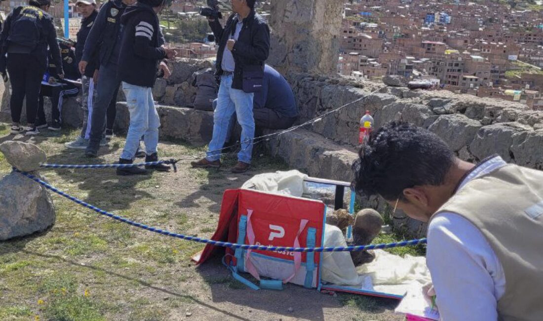Peru’da yetkililer, eskiden kuryelik yapan bir kişinin çantasında 600 ila