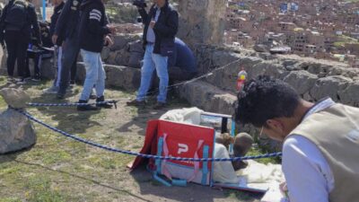 Peru’da yetkililer, eskiden kuryelik yapan bir kişinin çantasında 600 ila