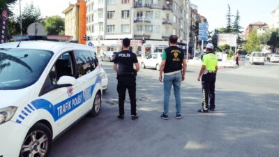 Afyonkarahisar’da polis tarafında gerçekleştirilen 3 günlük trafik ve asayiş denetiminde