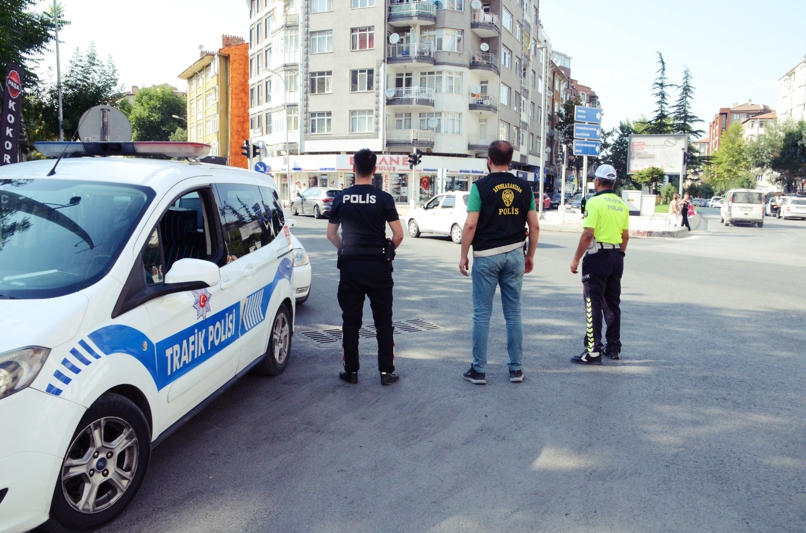 Afyonkarahisar’da polis tarafında gerçekleştirilen 3 günlük trafik ve asayiş denetiminde