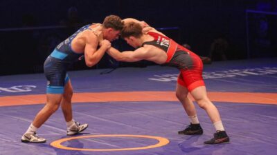 Türkiye Olimpik Hazırlık Merkezi sporcusu Abdullah Toprak U20 Dünya Güreş