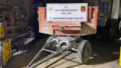 Afyonkarahisar İl Jandarma Komutanlığı ekipleri hırsızlara fırsat vermiyor. Emirdağ’da çaldığı