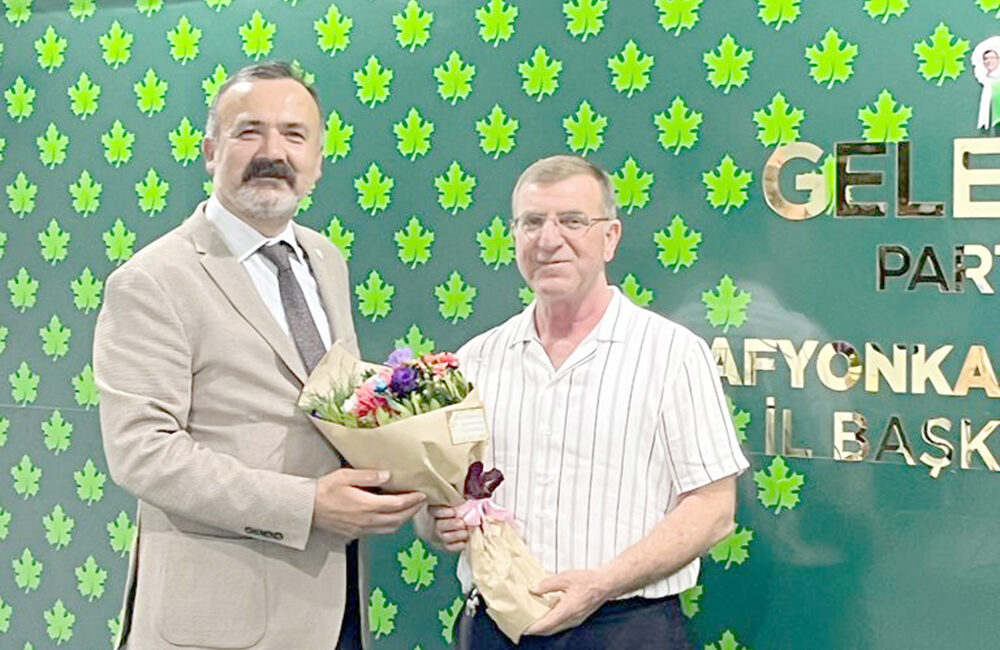 Gelecek Partisi Genel Merkez Ege Koordinatörü Önder Nafiz Caner, Afyonkarahisar’a
