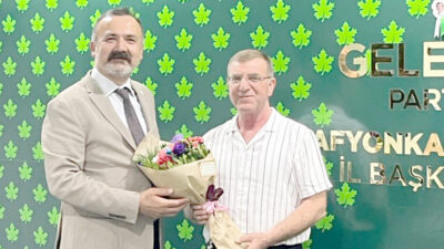 Gelecek Partisi Genel Merkez Ege Koordinatörü Önder Nafiz Caner, Afyonkarahisar’a