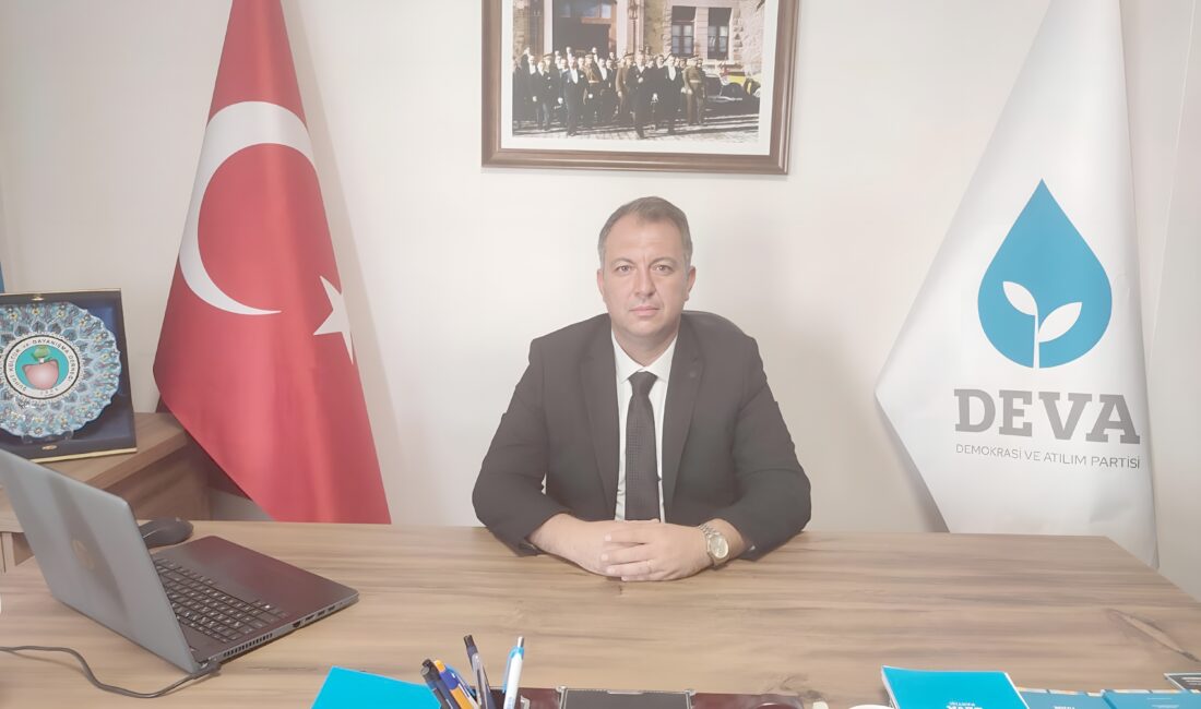 DEVA Partisi Afyonkarahisar İl Başkanı Alper Kocatürk, “Halka hizmet Hakk’a