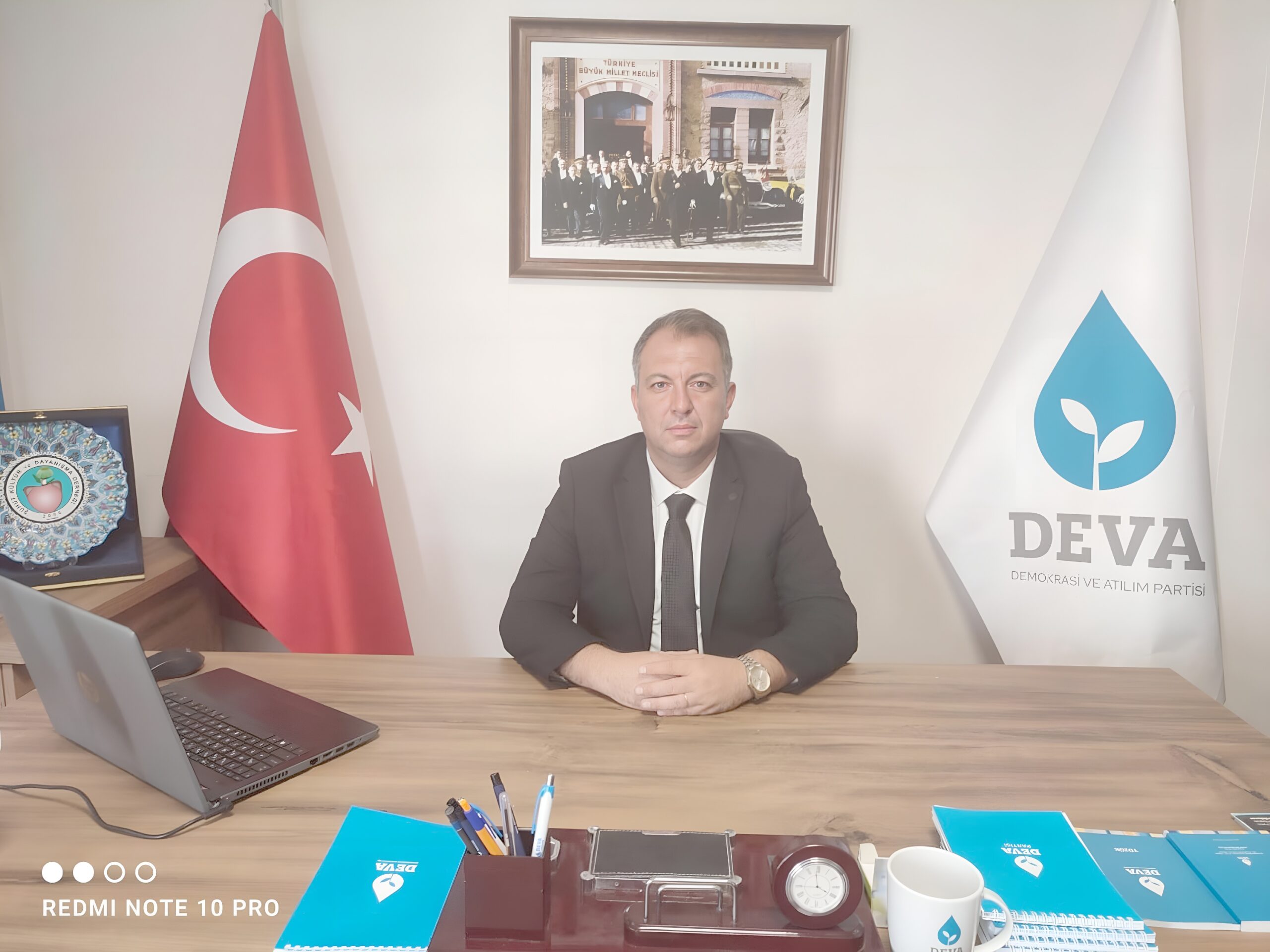 DEVA Partisi Afyonkarahisar İl Başkanı Alper Kocatürk, “Halka hizmet Hakk’a