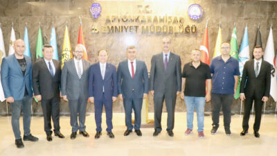 Afyonkarahisar Ticaret ve Sanayi Odası heyeti, Afyonkarahisar’a yeni atanan İl