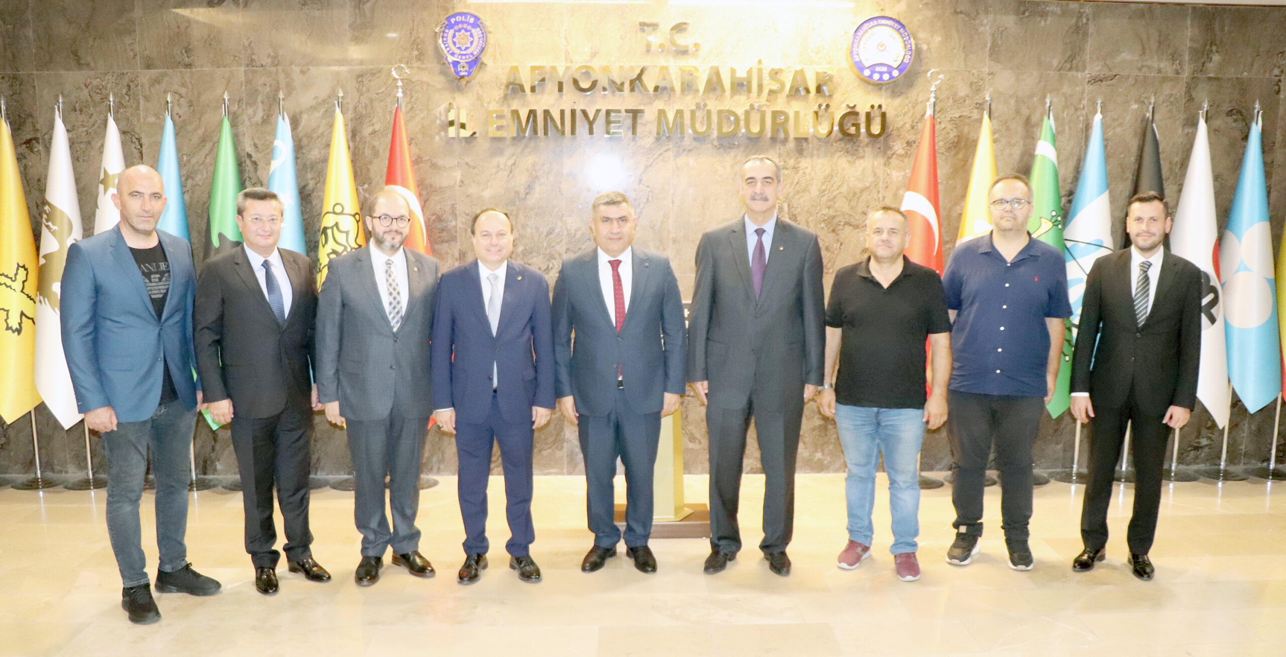Afyonkarahisar Ticaret ve Sanayi Odası heyeti, Afyonkarahisar’a yeni atanan İl