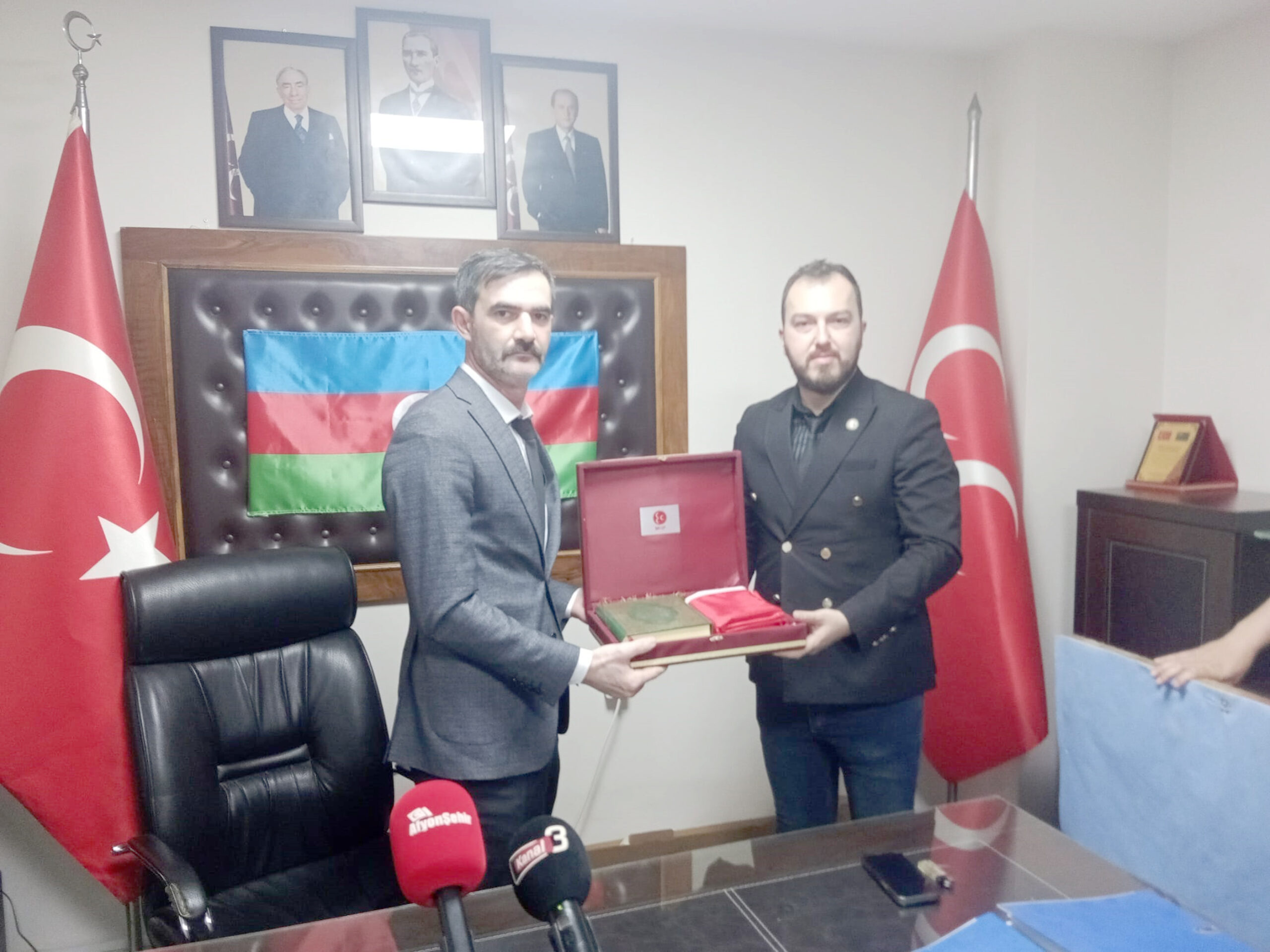 MHP Afyonkarahisar Merkez İlçe Başkanlığı’nda hafta sonu gerçekleştirilen kongrenin ardından