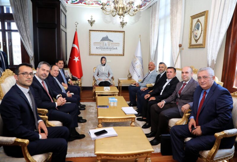 İstanbul AFSİAD Başkanı Hüseyin Çelik beraberinde Cumhurbaşkanlığı Yatırım Ofisi Yatırım