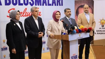 Aile ve Sosyal Hizmetler Bakanı Mahinur Özdemir Göktaş, Şanlıurfa temaslarının