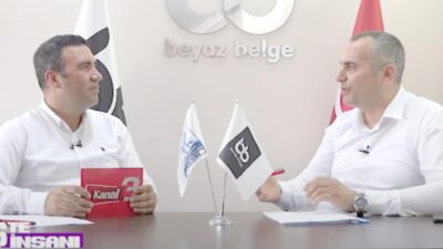 Kanal3’te Ahmet Kızık’ın sunduğu İş’te İş İnsanı programına konuk olan