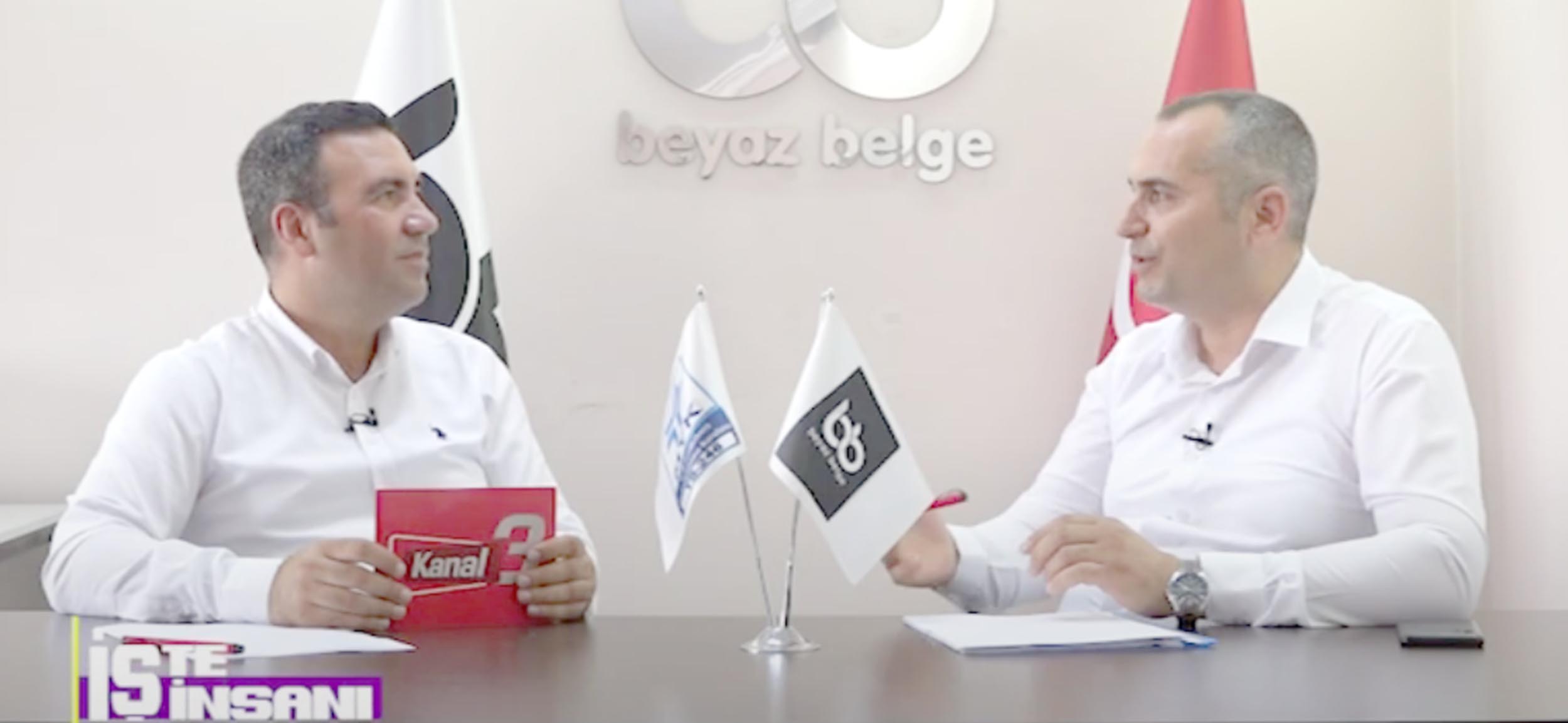 Kanal3’te Ahmet Kızık’ın sunduğu İş’te İş İnsanı programına konuk olan