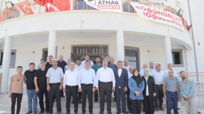 AK Parti Afyonkarahisar Milletvekili Ali Özkaya, İlçelerde partilileri ve vatandaşlarla