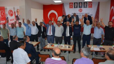 Milliyetçi Hareket Partisi Afyonkarahisar teşkilatının 14. Olağan ilçe kongreleri İhsaniye,
