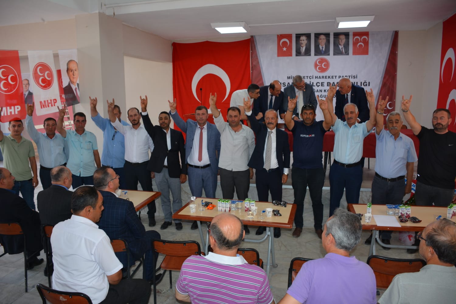 Milliyetçi Hareket Partisi Afyonkarahisar teşkilatının 14. Olağan ilçe kongreleri İhsaniye,