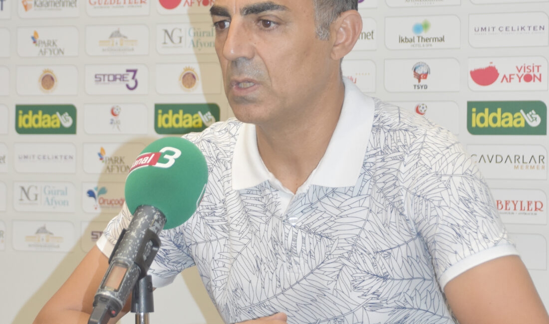 TFF 2.Lig Beyaz Grup’ta sezonun ilk puanını Afyonspor karşısında alan