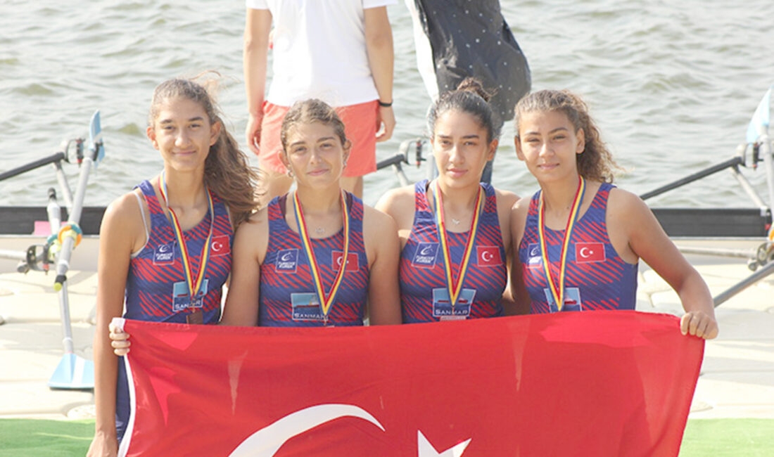 Türkiye Kürek Milli Takımı, Romanya’da düzenlenen Balkan Şampiyonası’nda 4’ü altın