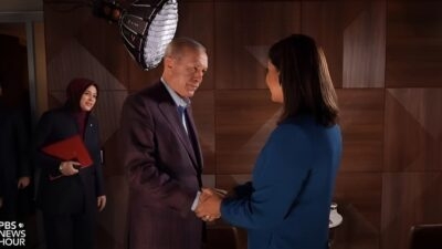 Cumhurbaşkanı Recep Tayyip Erdoğan ABD’li PBS kanalına röportaj verdi. Erdoğan